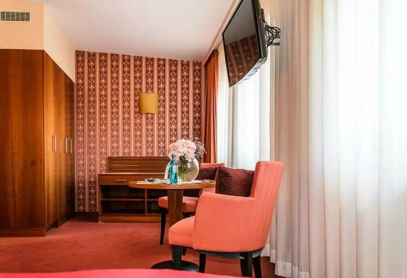 スタンダードシングルルーム, Akzent Hotel Goldner Hirsch