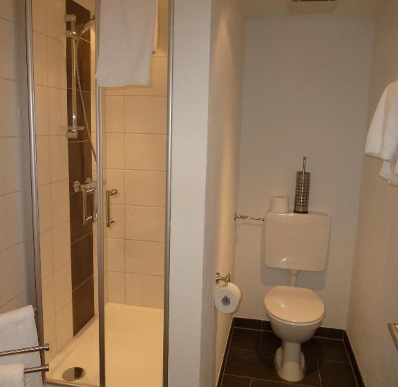 חדר סטנדרד יחיד חדר אמבטיה משותף, Garni Reis