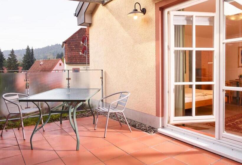 Номер Стандарт Трехместный, & Restaurant Burgschänke