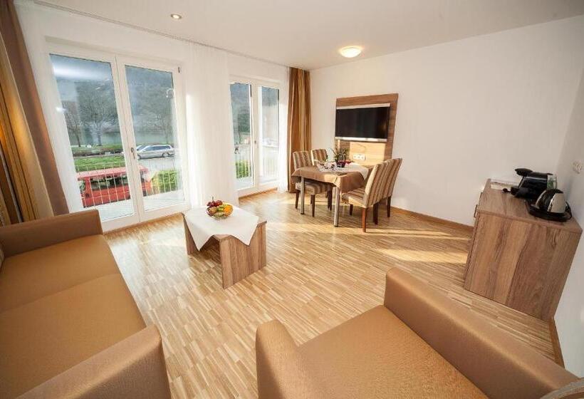 주니어 스위트 발코니, Zum Anker Thulls Restaurant