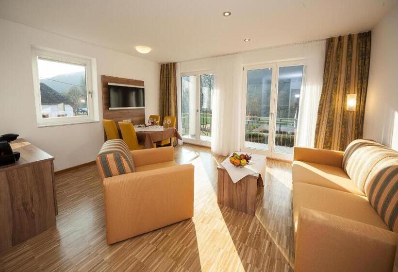 주니어 스위트 발코니, Zum Anker Thulls Restaurant