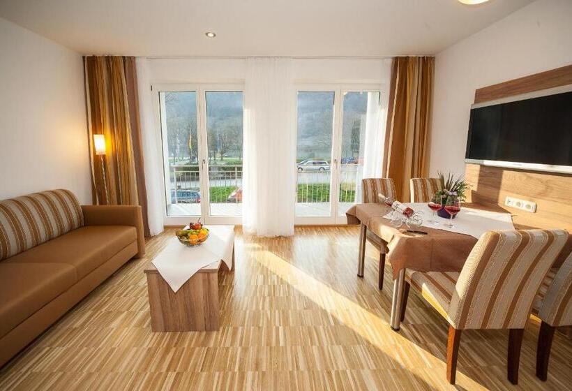 주니어 스위트 발코니, Zum Anker Thulls Restaurant