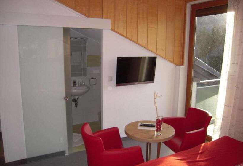 חדר סטנדרט עם מרפסת, Pension Nocksteinblick