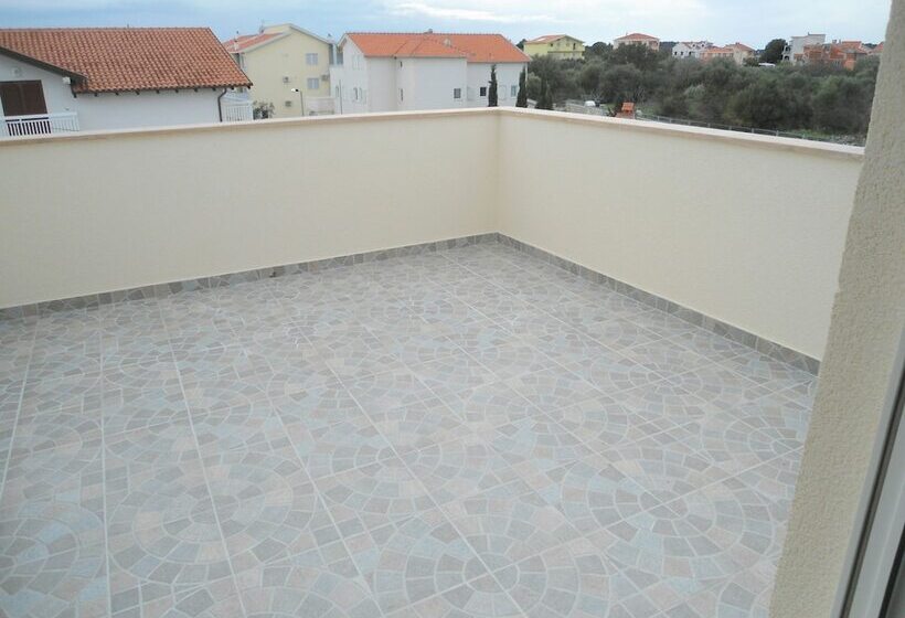 침실 1개 아파트 측면 바다 전망, Apartmani Slavica
