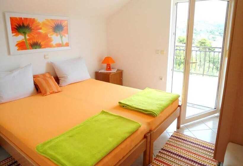 דירת 2 חדרים נוף לים, Apartmani Slavica