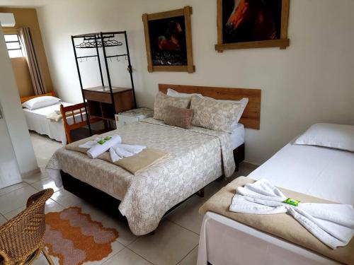 חדר דלוקס לארבעה, Pousada Alegria Do Cowboy