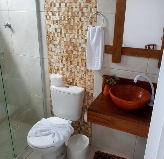 חדר משפחתי דלוקס, Pousada Alegria Do Cowboy