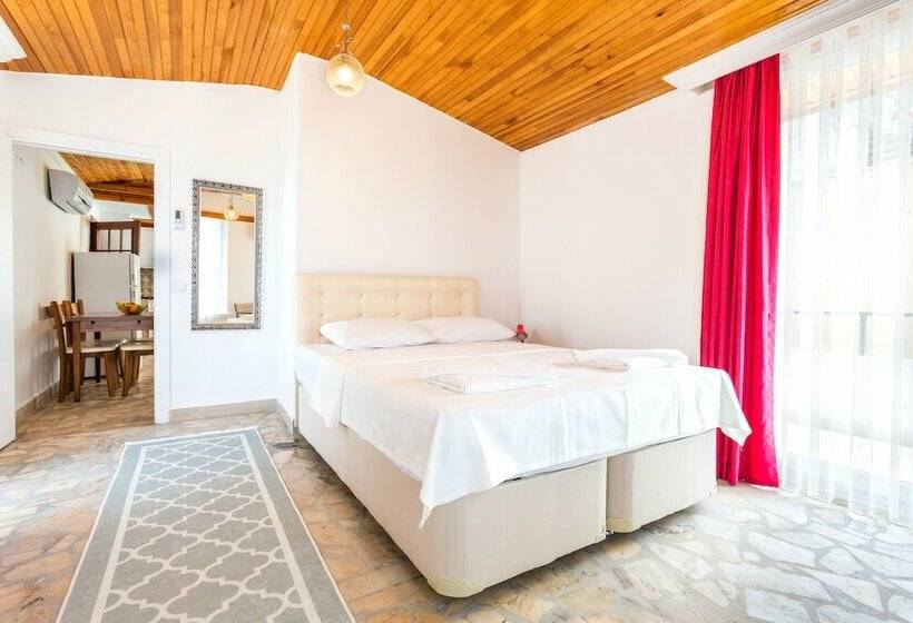 شقة غرفة نوم واحدة مطلة على المدينة, Best Family Apart Kas