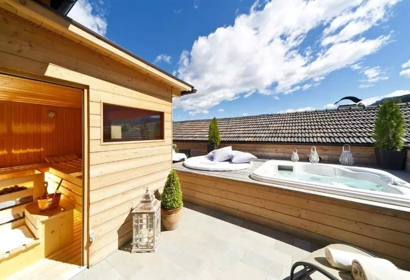 ハイドロマッサージバス付きスイート, Gartenhotel Völser Hof   Adults Only