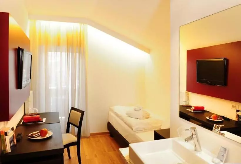 バルコニー付きシングルスタンダードルーム, Gartenhotel Völser Hof   Adults Only