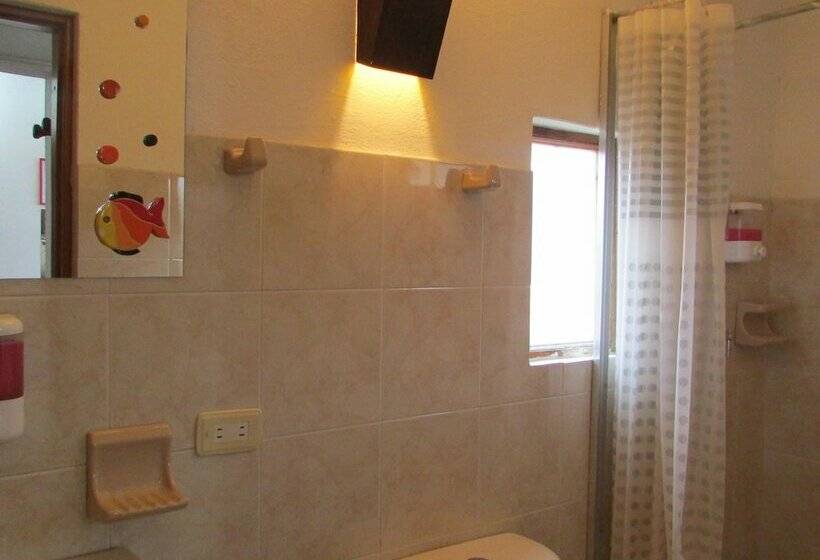 공용 욕실 구비 공동 객실 내의 침대, Tinva Hostal   Hostel