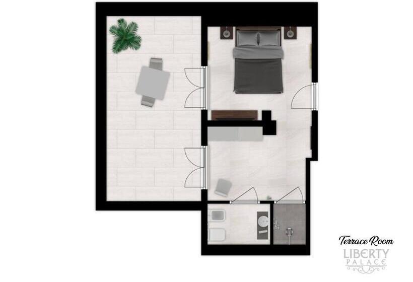 스탠다드 테라스 룸, Liberty Palace