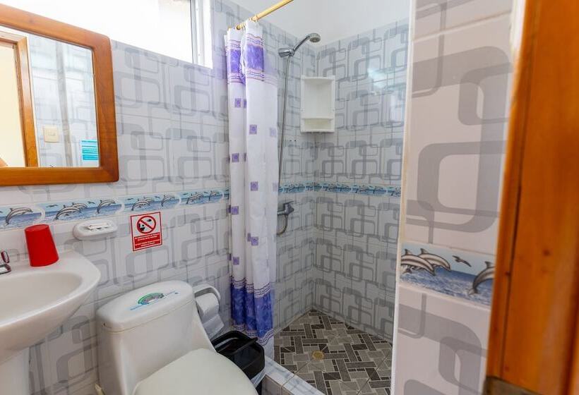 스탠다드 룸 더블 침대 공원 전망, Ariana´s Galapagos Hostal