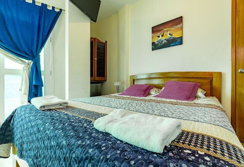 스탠다드 룸 더블 침대 공원 전망, Ariana´s Galapagos Hostal