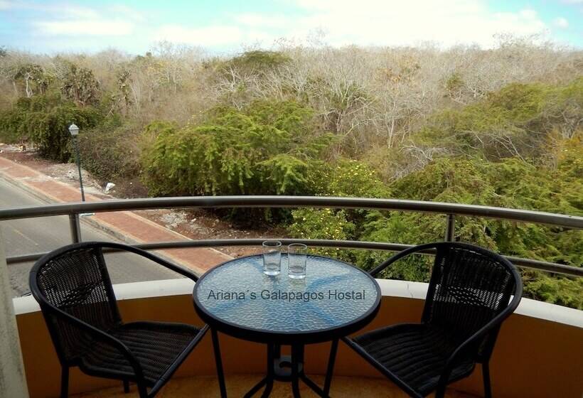 스탠다드 룸 더블 침대 공원 전망, Ariana´s Galapagos Hostal