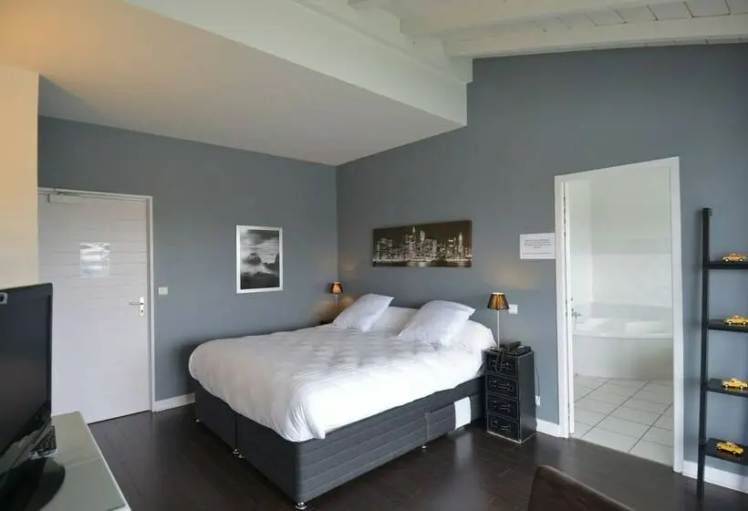 スタンダードルーム, Restaurant Côte Garonne Le Balcon Des Dames   Tonneins Marmande Agen   Chambres Climatisées