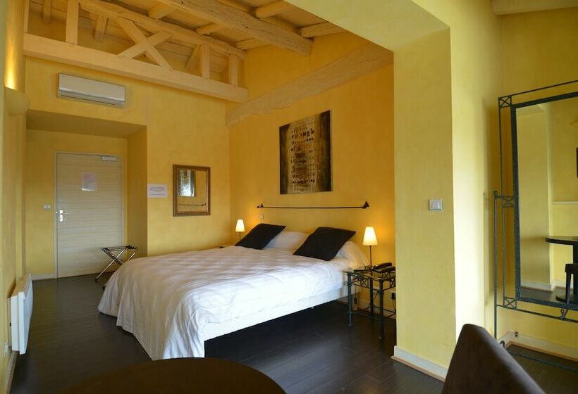 스탠다드 룸, Restaurant Côte Garonne Le Balcon Des Dames   Tonneins Marmande Agen   Chambres Climatisées