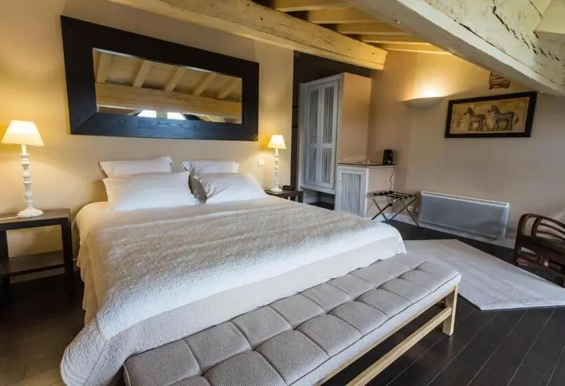スーペリアールーム, Restaurant Côte Garonne Le Balcon Des Dames   Tonneins Marmande Agen   Chambres Climatisées