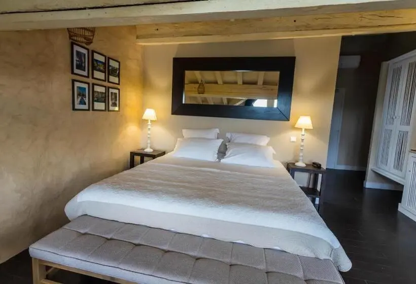 スーペリアールーム, Restaurant Côte Garonne Le Balcon Des Dames   Tonneins Marmande Agen   Chambres Climatisées