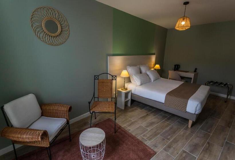 스탠다드 도시전망 룸, Restaurant Côte Garonne Le Balcon Des Dames   Tonneins Marmande Agen   Chambres Climatisées