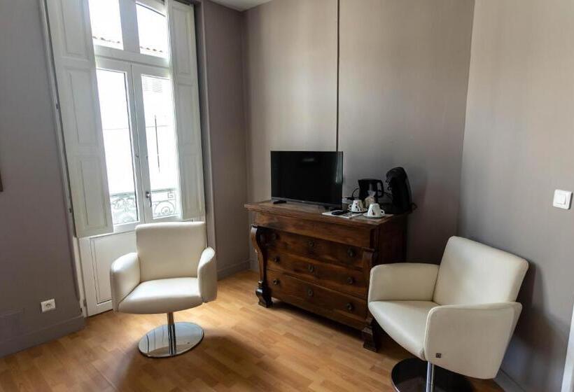 침실 2개 아파트, Restaurant Côte Garonne Le Balcon Des Dames   Tonneins Marmande Agen   Chambres Climatisées