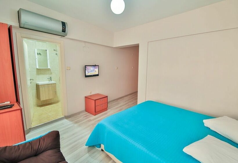 חדר סטנדרט נוף לעיר, Sesamos Pansiyon