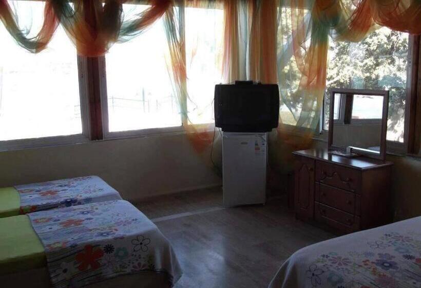 اتاق استاندارد چهار تخته با چشم‌انداز دریا, Yona Motel
