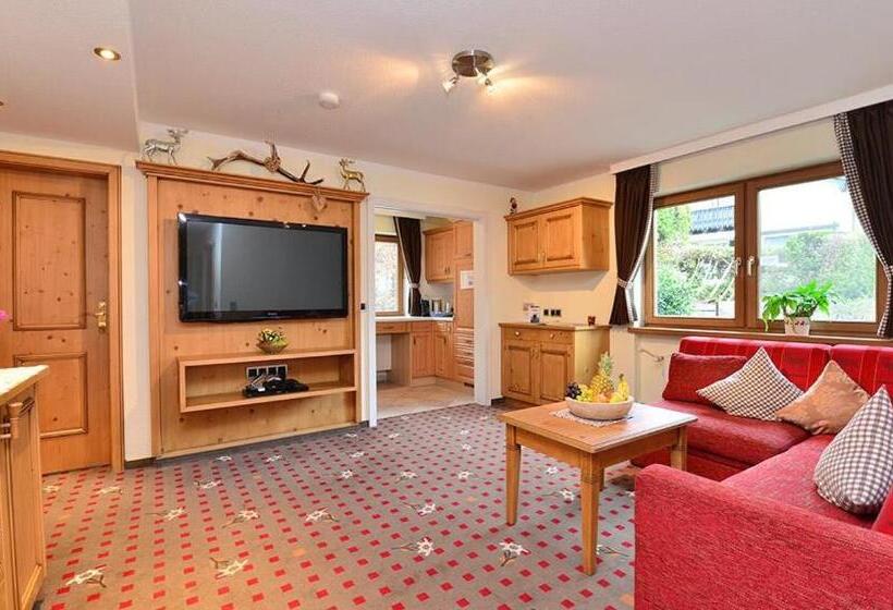 침실 2개 아파트, Landhotel Alphorn