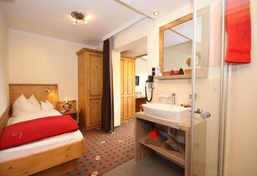 테라스 싱글룸, Landhotel Alphorn