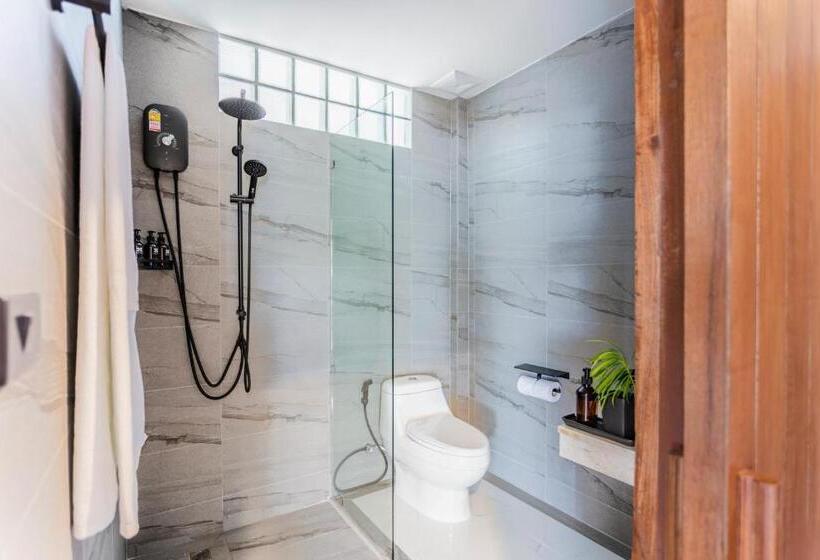 اتاق اساندارد با چشمانداز جانبی به دریا, Vikasa Yoga Retreat