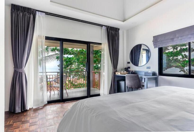 اتاق لوکس با چشمانداز دریا, Vikasa Yoga Retreat