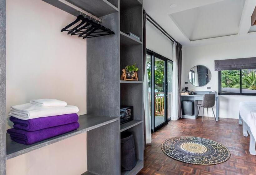 اتاق لوکس با چشمانداز دریا, Vikasa Yoga Retreat