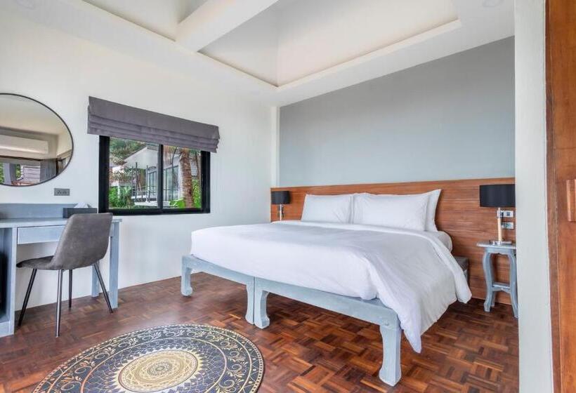 اتاق لوکس با چشمانداز دریا, Vikasa Yoga Retreat