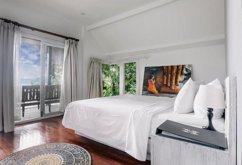 اتاق استاندارد با بالکن, Vikasa Yoga Retreat