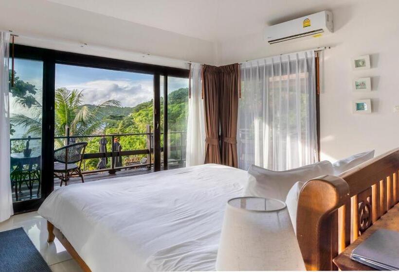 اتاق سوپریور با چشمانداز دریا, Vikasa Yoga Retreat