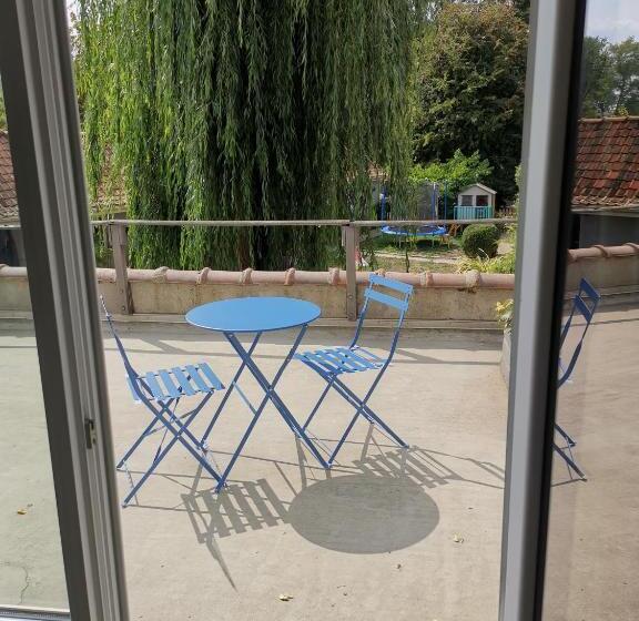 标准间带露台, Le Moulin D Audenfort