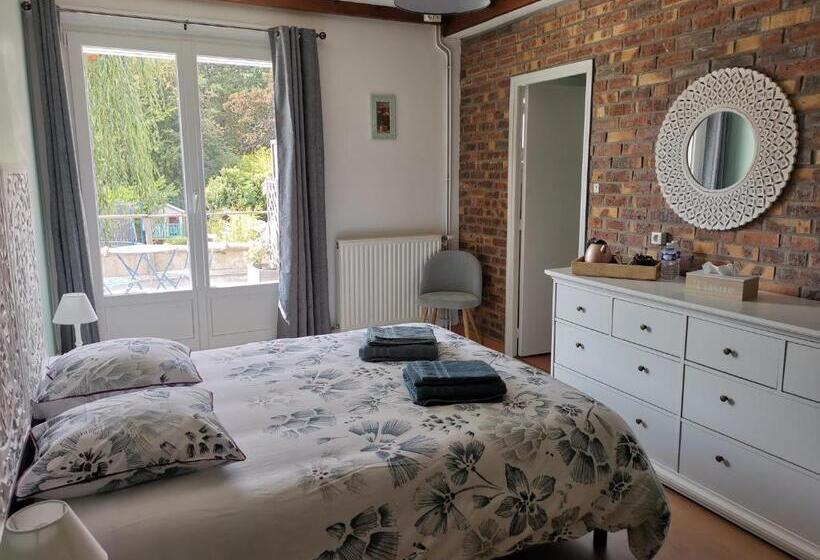 标准间带露台, Le Moulin D Audenfort