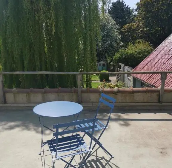 テラス付きスタンダードルーム, Le Moulin D Audenfort