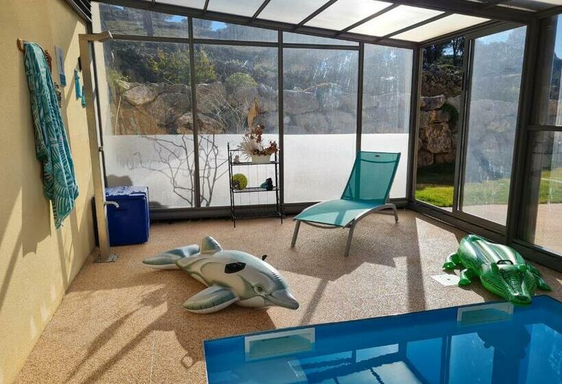 חדר סטנדרט, Chambres D Hôtes B&b La Bergeronnette Avec Piscine Couverte Chauffée