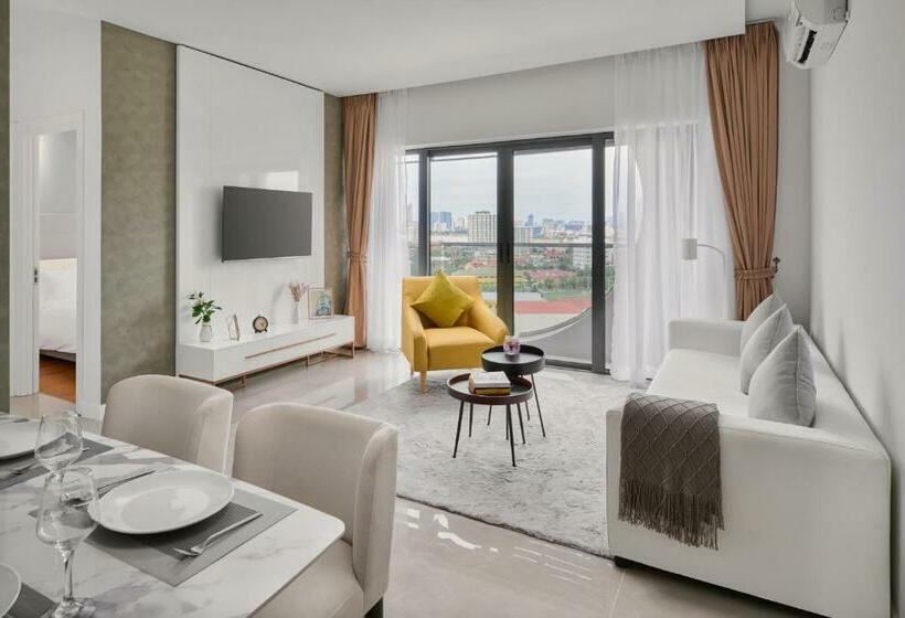 דירת חדר דלוקס, The Peninsula Phnom Penh