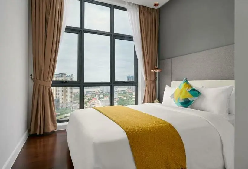 １ベッドルームのデラックスアパートメント, The Peninsula Phnom Penh