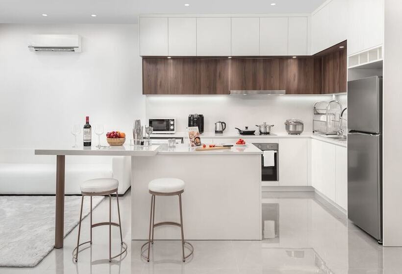 סוויטה משפחתית 2 חדרי שינה, The Peninsula Phnom Penh