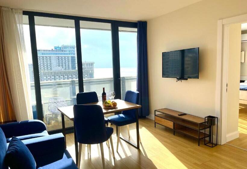 آپارتمان 1 خوابه, Apartments Black Sea Resort Luxe