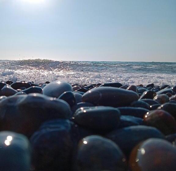 اتاق لوکس با بالکن و چشم‌انداز دریا, Apartments Black Sea Resort Luxe