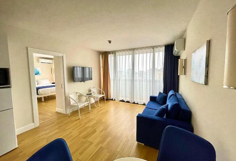 اتاق استاندارد چهار تخته, Apartments Black Sea Resort Luxe