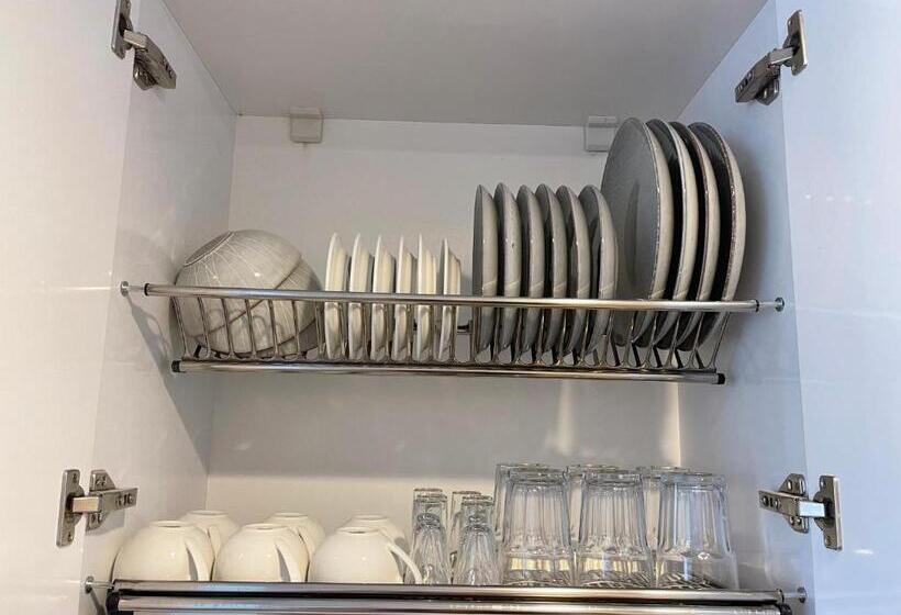 اتاق سه نفره سوپریور با چشم‌انداز دریا, Apartments Black Sea Resort Luxe