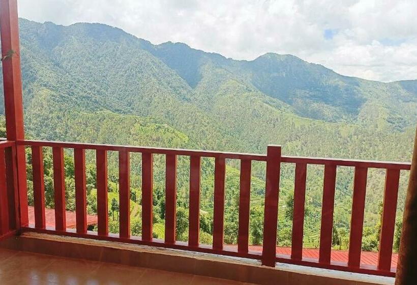 اتاق استاندارد با تخت بزرگ, The Vintage Hill Village   Himalayan Boutique Resort
