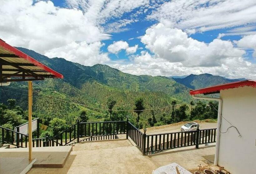 اتاق استاندارد با تخت بزرگ, The Vintage Hill Village   Himalayan Boutique Resort