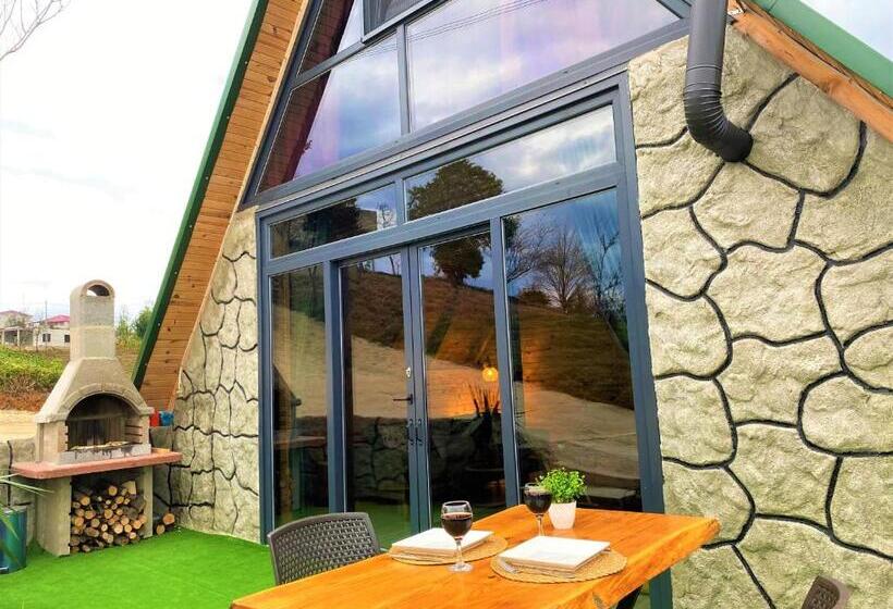 בקתה דלוקס, Luxury Bungalow With Barbecue1