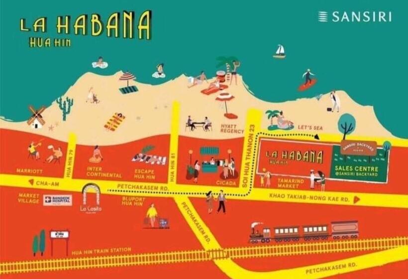 1 Bedroom Apartment, La Habana Huahin By Rt258